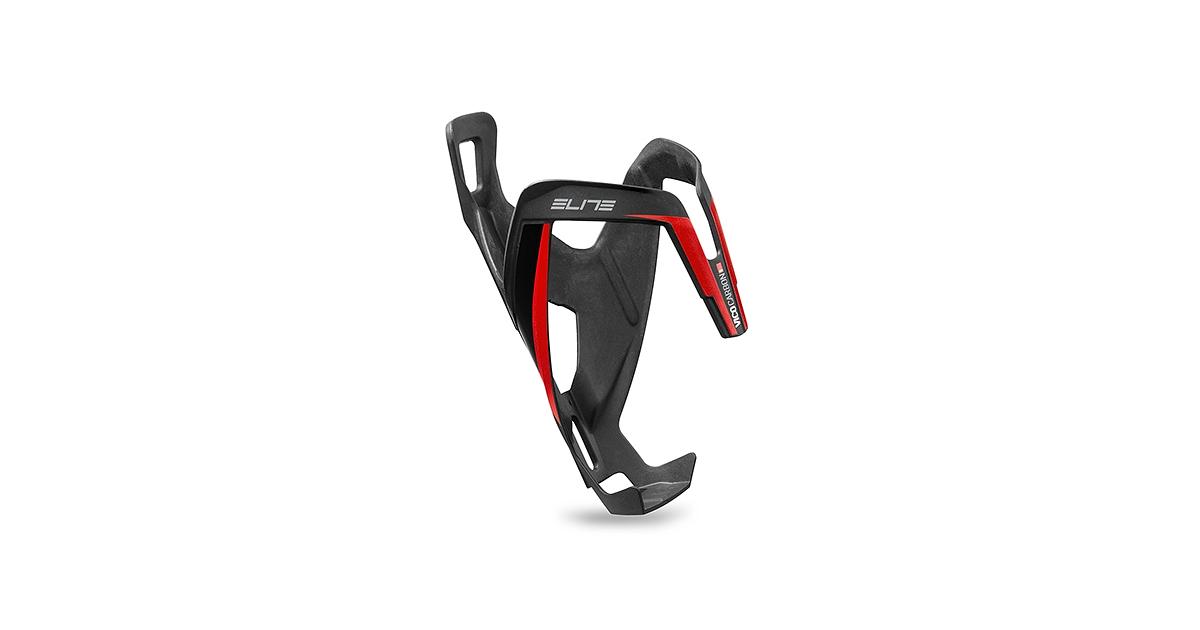 Elite BOTTLECAGE VICO CARBON MAT GRAPHIC RED PERS