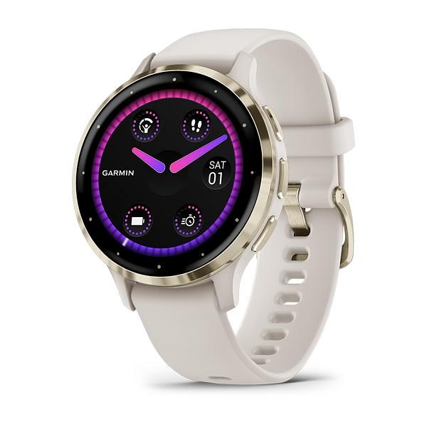 Garmin Venu 3S-Cream Gold Ivory Case