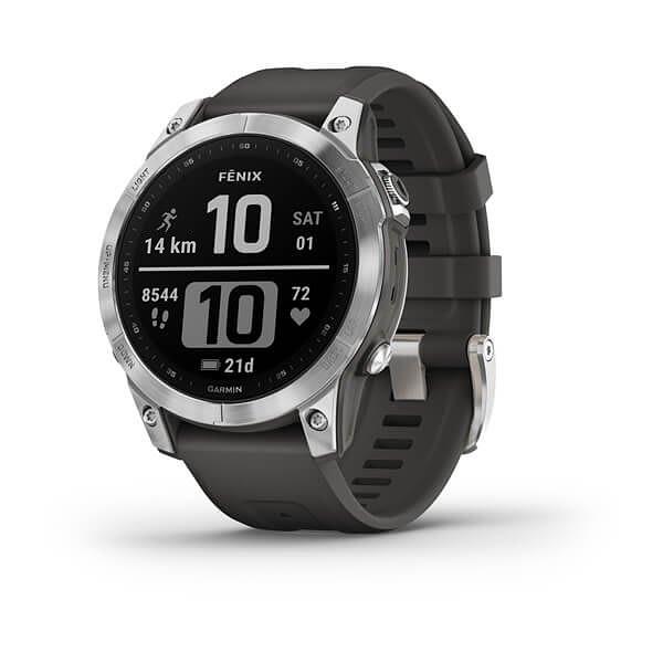 Garmin Fenix 7 Solar, Slate Gray W/Black Band