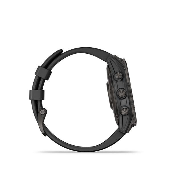 Garmin Epix Gen 2 Black,Carbon Gray Dlc Ti W/Silicone Band