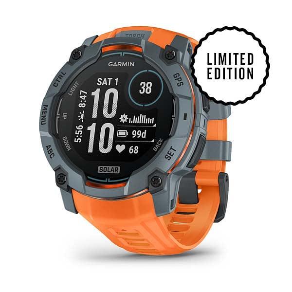 Garmin Instinct 3 50mm-Solar-Twilight Bezel w/Solstice Band