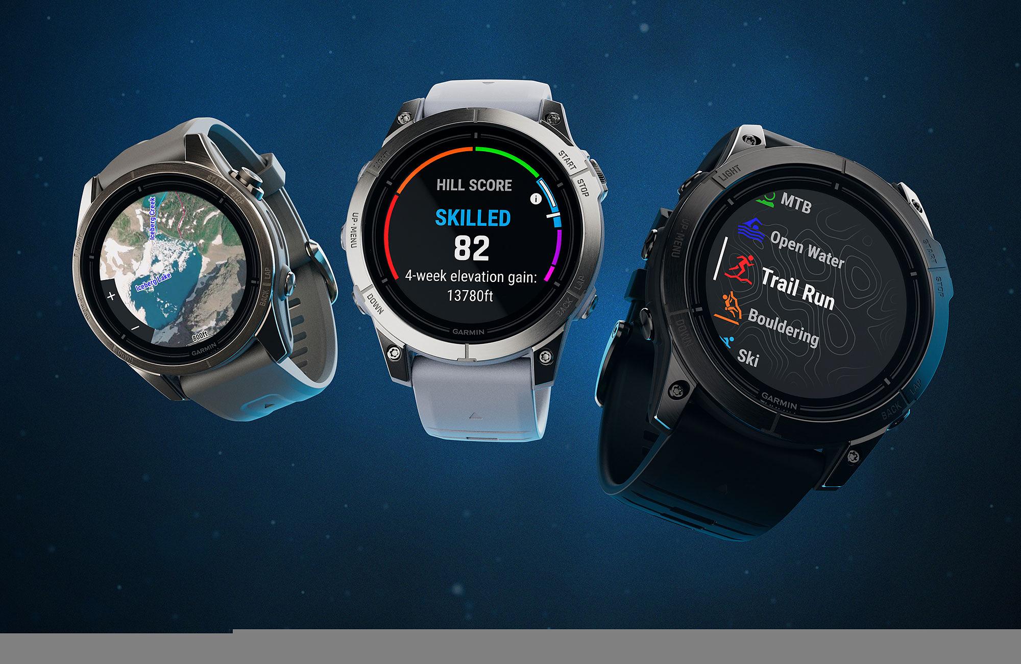 Garmin Epix Pro Gen 2 Sapphire-Carbon Gray Dlc Ti W/Black Band-47Mm