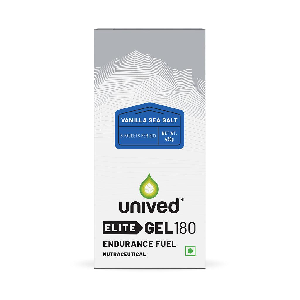 UNIVED Elite Gel 180 (Cocoa Sea Salt / Box of 6)
