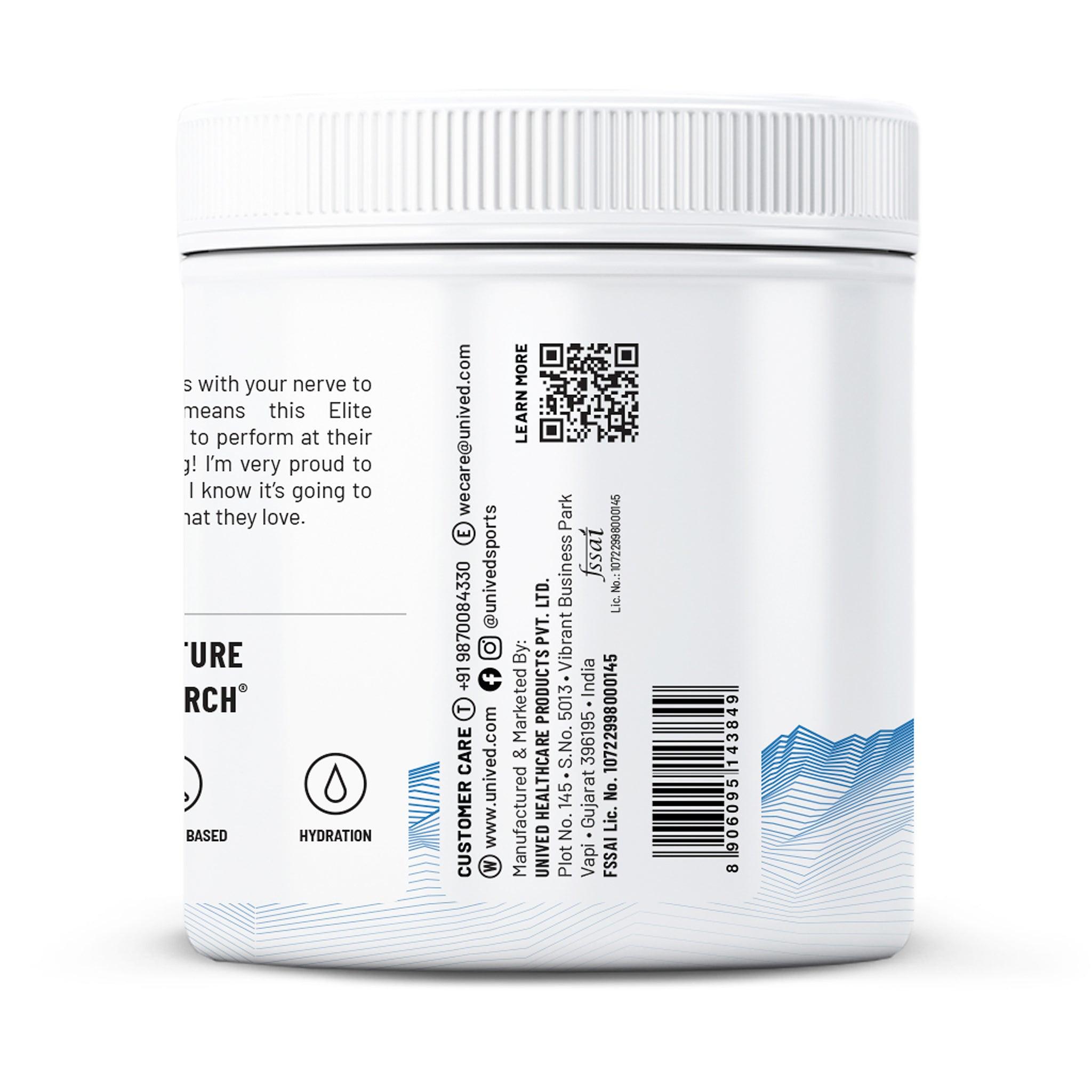 UNIVED Elite Hydration Mix (Bare Naked / 16 Servings)